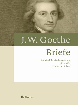 cover image of Briefe 1780 – 1781